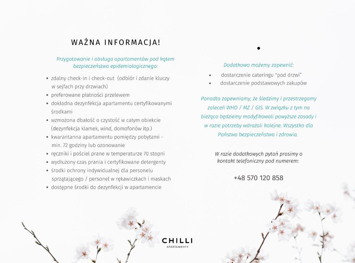 Chilliapartamenty - Blizej Morza - Vanilia Kołobrzeg Kültér fotó